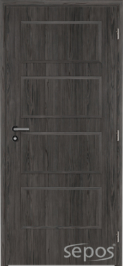 Interiérové dveře dominant laminované deluxe - fleetwood lávověšedý