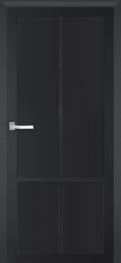 interiérové dveře slim 03 plné - černé 