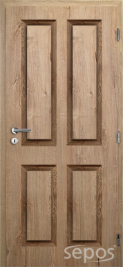 interiérové dveře odysseus pcv - dub sebastian 