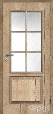 interiérové dveře aulida pvc - dub sebastian
