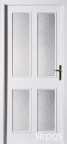 interiérové dveře hector lakované - bílá 