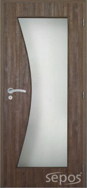 interiérové dveře typ 020 laminové deluxe - dub kubánský 