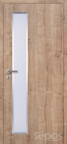 interiérové dveře alu vertika laminované premium - dub sukatý