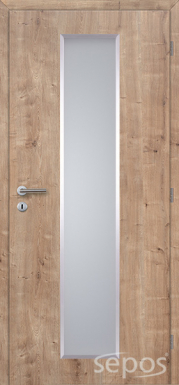 interiérové dveře alu linea laminované premiun - dub sukatý