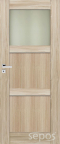 interiérové dveře arco 6 w6s1 soft cpl silk - jasan 