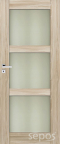 interiérové dveře arco 6 w6s3 soft cpl silk - jasan 