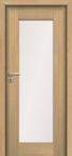 interiérové dveře dýhované model W01 - světlý dub