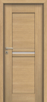 interiérové dveře dýhované model W04 -  světlý dub