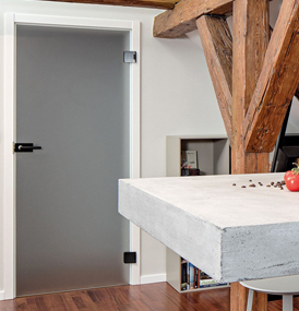 glass doors - elegance and ample light